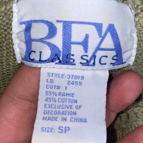 BFA Vintage Tank Top Lattice Crochet Cardigan Set Sleeveless Sweater Tank Top - Picture 7 of 12